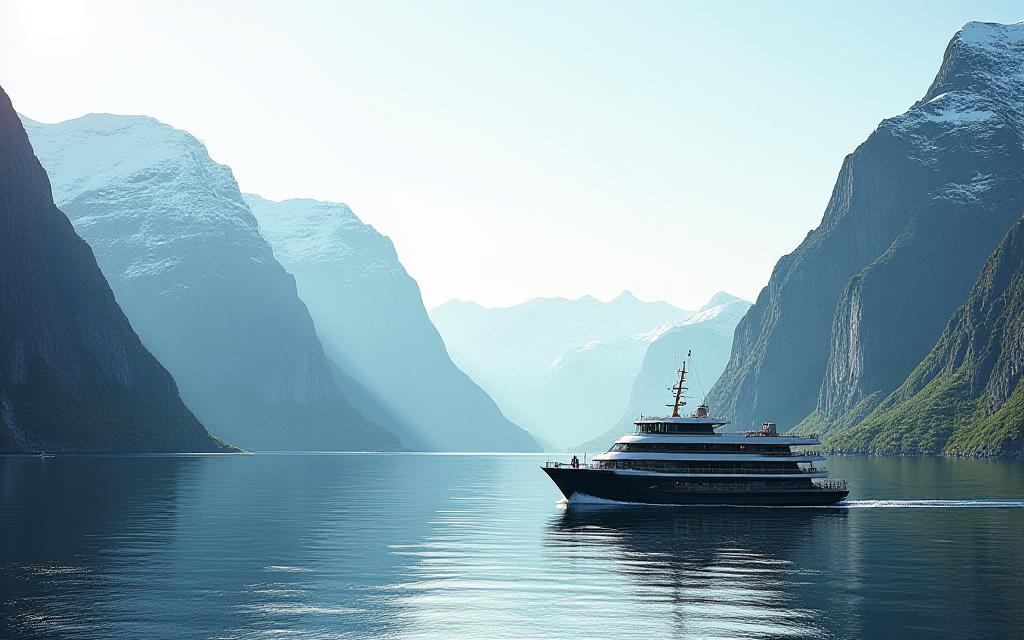Fjordcruise med majestetiske fjell